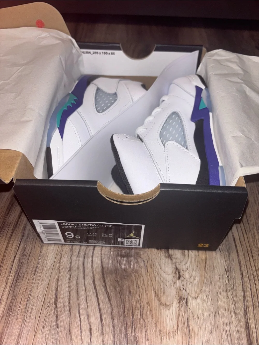 NEW Toddler Jordan 5’s